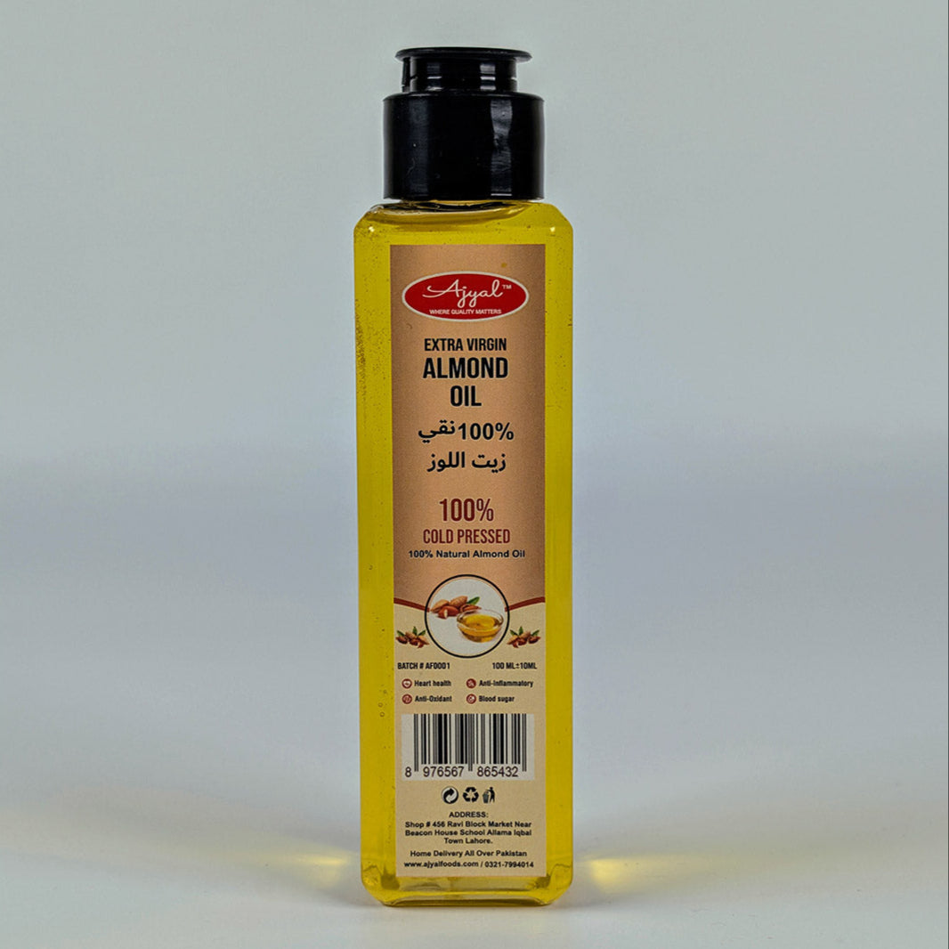 Extra Virgin Almond Oil Cold Pressed  — 100ml