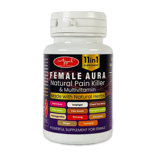 Female Aura Natural Pain Killer & Multivitamin