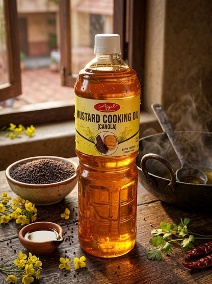 Canola cooking oil cold extract 