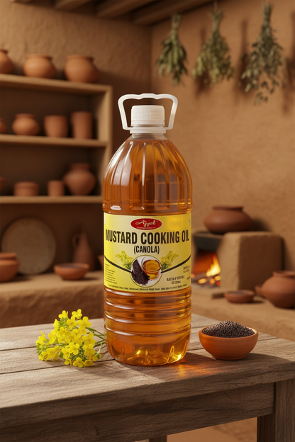 Cold extracted cooking oil 