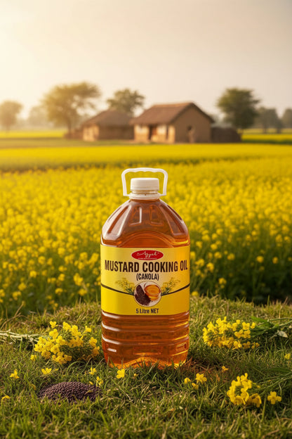 Mustard oil canola cooking oil