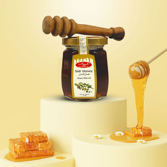 organic sidr honey, wild honey, small bee honey