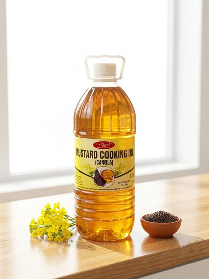 Cold Pressed Mustard (Canola) Cooking Oil